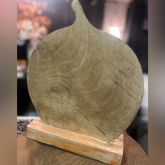 Wooden 13” oak? rustic pumpkin decor farmhouse - Picture 2 of 7